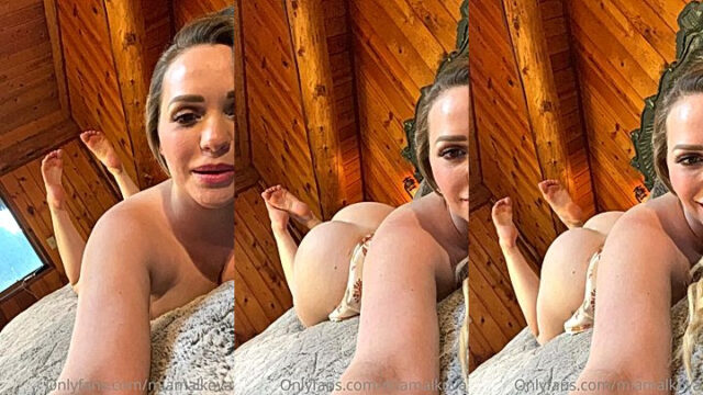 big ass model Mia Malkova shakes her big ass