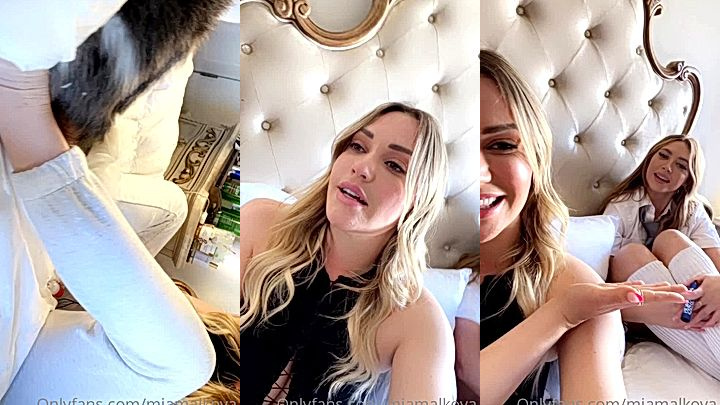 onlyfans model play with her big boobs( Mia Malkova)