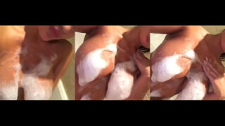 soapy titty tease in the shower Genesis Mia Lopez nude leak