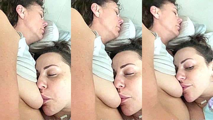 sexy girlfriend Mama Fiona cuddle with her partner onlyfans leak