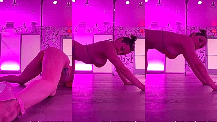 amazing stepmom Mama Fiona with the coolest moves as she teases me
