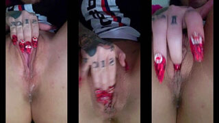 horny babe Christy Mack touching her pussy naked onlyfans leak