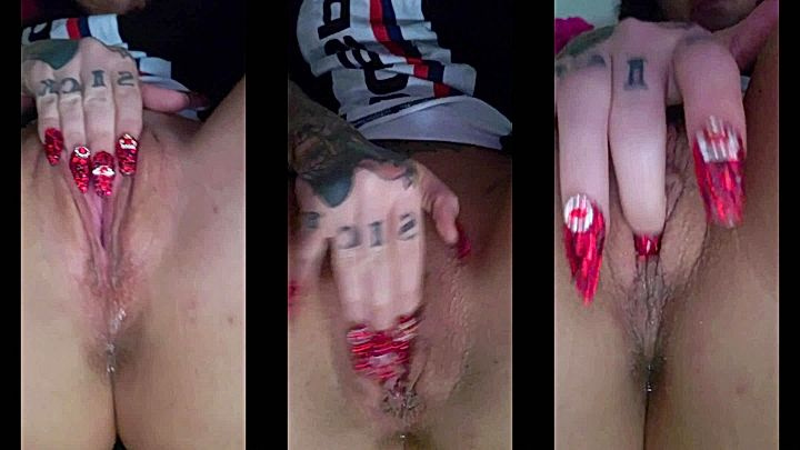 horny babe Christy Mack touching her pussy naked onlyfans leak