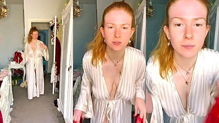 leaked video of sexy ameican model playing with her big tits