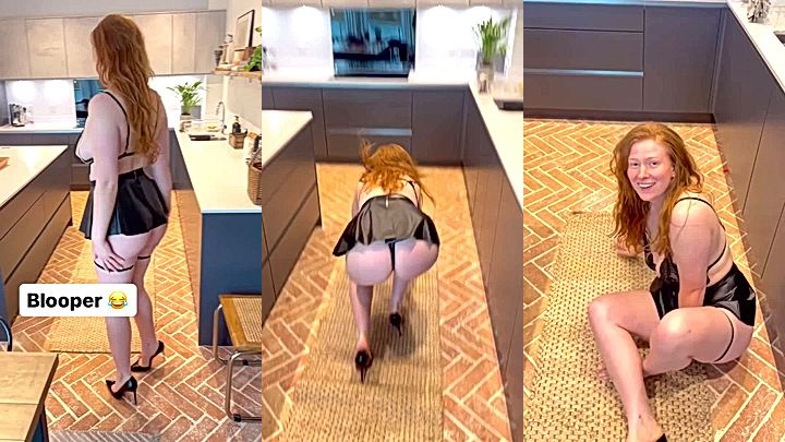 nasty onlyfans bitch Imogen Lucie lay down on the floor big ass