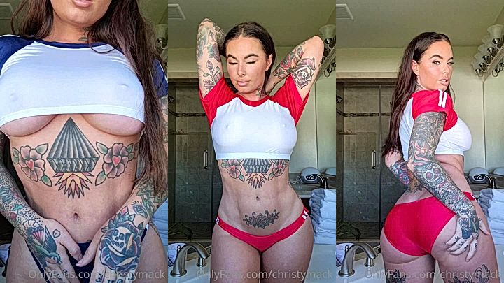 amazing sexy slut Christy Mack with an amazing tattoo onlyfans
