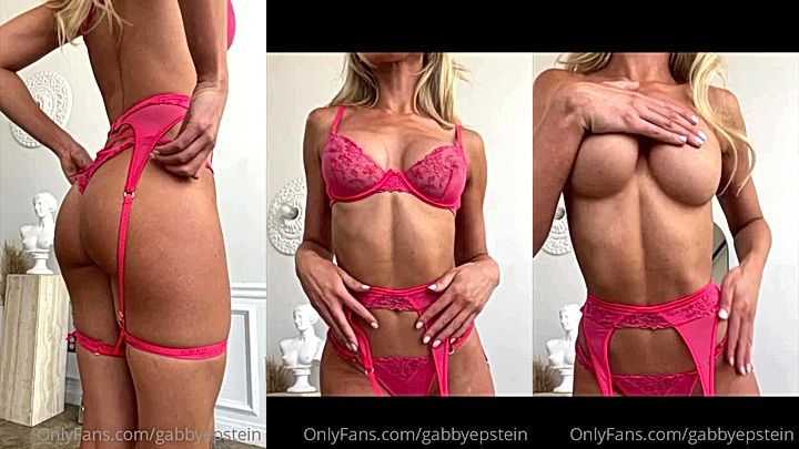 sexy Gabby Epstein naked touching her ass while being horny onlyfans leak